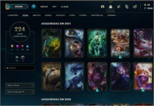 Vendo conta de League of Legends