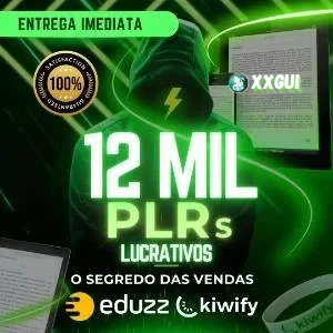 MEGA Pack 12 Mil Plr's + bônus - eBooks