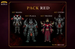 World of Warcraft - PACK Transmogs de armadura (4 Conjuntos) - Blizzard