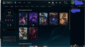 CONTA DE LOL DIAMANTE 1 - League of Legends