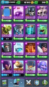 Conta Clash Royale Bem Upada