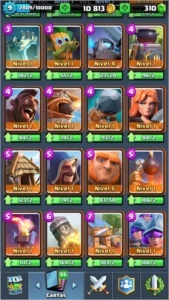 Conta Clash Royale Bem Upada