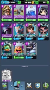 Conta Clash Royale Bem Upada
