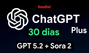 ChatGPT Plus + GPT 5.2 + Sora - Só Sua - 30 Dias - Assinaturas e Premium