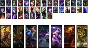 CONTA LVL 30 39 CHAMP E 7 SKINS - League of Legends LOL