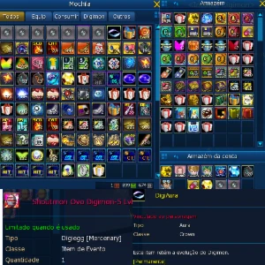 Conta LADMO - Omegamon - Full Acessórios - OT roxo - 2 SSS+