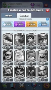 Conta Clash Royale lv 11 cartas lv10 4438 troféu