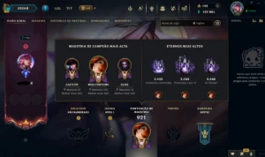 Level 728 | 524 Skins | Mono Miss Fortune 1.6Kk Maestria | - League of Legends LOL