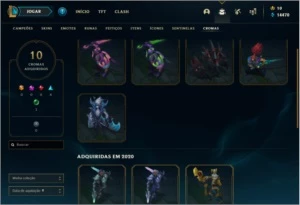Conta mestre com mmr bom - League of Legends LOL