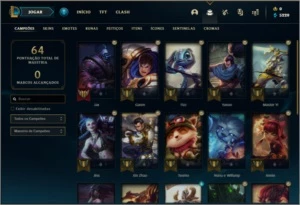 Conta Platina 4 Barata - League of Legends LOL