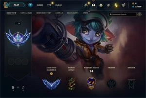 Conta LOL Diamante 3 - League of Legends