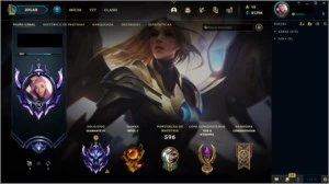 Conta League of Legends LOL