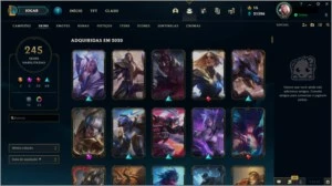 Conta League of Legends LOL