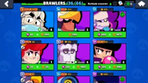 Conta Brawl Stars 13k de trofeus