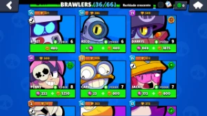 Conta Brawl Stars 13k de trofeus