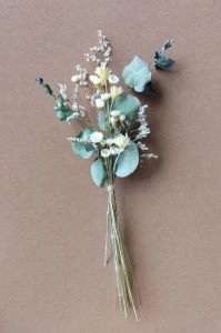Mini buque flores desidratadas para embalagens - Artesanato e Personalizados