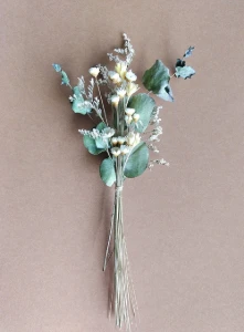 Mini buque flores desidratadas para embalagens - Artesanato e Personalizados