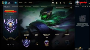 Conta diamante 1 53% wr - League of Legends LOL