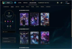 Conta League of Legends Diamante 1 LOL