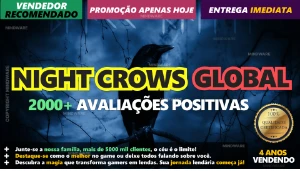 HACK NIGHT CROWS GLOBAL EXTERNAL ✅ 100% SEGURO E RECOMENDADO - Outros