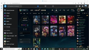 Conta de League Of legends. Conta faltando 24 Champs. LOL