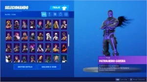 CONTA FORTNITE SEASON 1