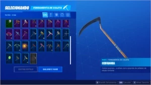 CONTA FORTNITE SEASON 1
