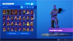 CONTA FORTNITE SEASON 1