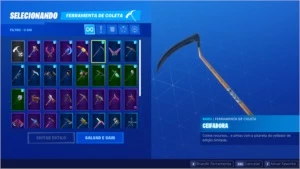 CONTA FORTNITE SEASON 1