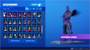 CONTA FORTNITE SEASON 1