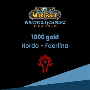 Wow Wrath of the Lich King - 1000g - Horda Faerlina - Blizzard