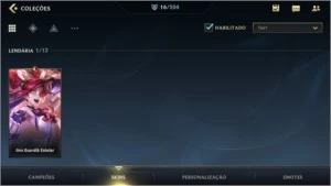 DIAMANTE IV + 16 SKINS + 38 CAMPEÕES + 515 WILD CORES - League of Legends: Wild Rift LOL WR