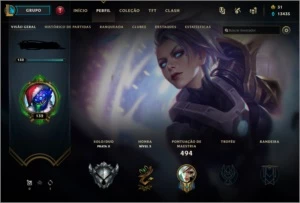 Conta LOL 179 skins Prata 2 - League of Legends