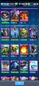 Conta simples - Clash Royale