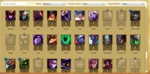CONTA LEAGUE OF LEGENDS DIAMANTE 5 55K DE RP LOL