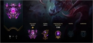 Conta Mestre S10. - League of Legends LOL