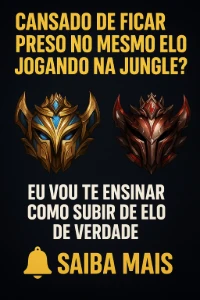 Aula League of Legends - Como sair do seu elo na Jungle! LOL