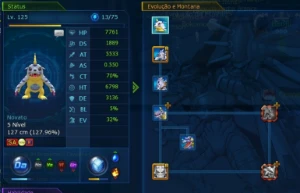 Conta com Omegamon X - Ladmo - Servidor: Omegamon - Digimon Masters Online