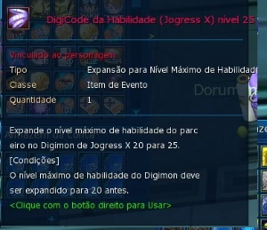 Conta com Omegamon X - Ladmo - Servidor: Omegamon - Digimon Masters Online