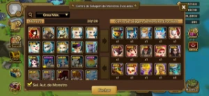 Conta starter Artamiel + Velajuel + Molly e sumonada - Summoners War