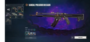 Conta VALORANT com muitas skins - LVL 145 - SAQUEADOR