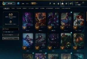 Esmeralda 4 com 55 Champs e 2 Skins - League of Legends LOL