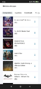 Conta PS4 com vários game digitais - Outros