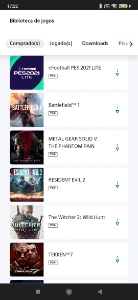 Conta PS4 com vários game digitais - Outros