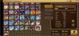 #277 Tiana Leo Zaiross Verad Perna Laika - Summoners War