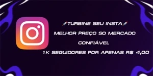 [PROMOÇÃO] 1K SEGUIDORES INSTAGRAM POR APENAS R$ 4,00 - Redes Sociais