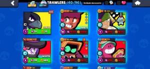 Conta brawl stars 3 lendários, kenji mangá, Nita Dustin, e a