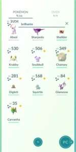 Conta level 28 básica - Pokémon