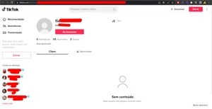 CONTA TIKTOK +10K SEGUIDORES | ÓTIMO PARA DIVULGAÇÕES! - Redes Sociais