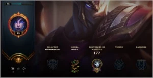 CONTA LEAGUE OF LEGENDS LOL